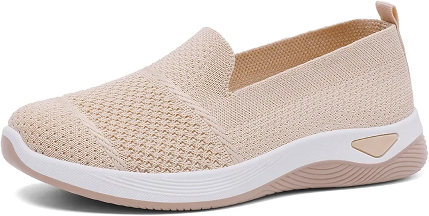 Running Shoes for Women Slip On Versatile Casual Sneakers Comfort Lightweight Sock Shoes Breathable Mesh Shoes