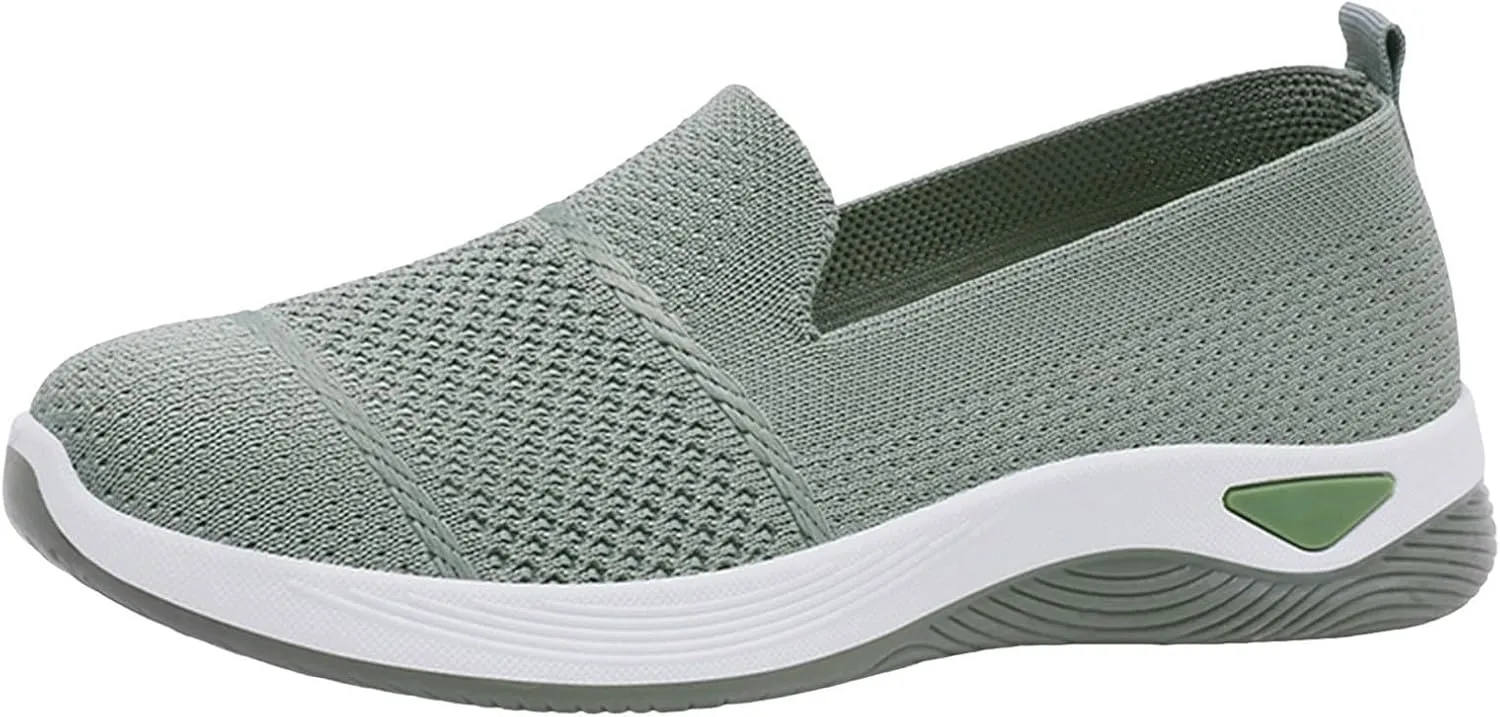 Running Shoes for Women Slip On Versatile Casual Sneakers Comfort Lightweight Sock Shoes Breathable Mesh Shoes
