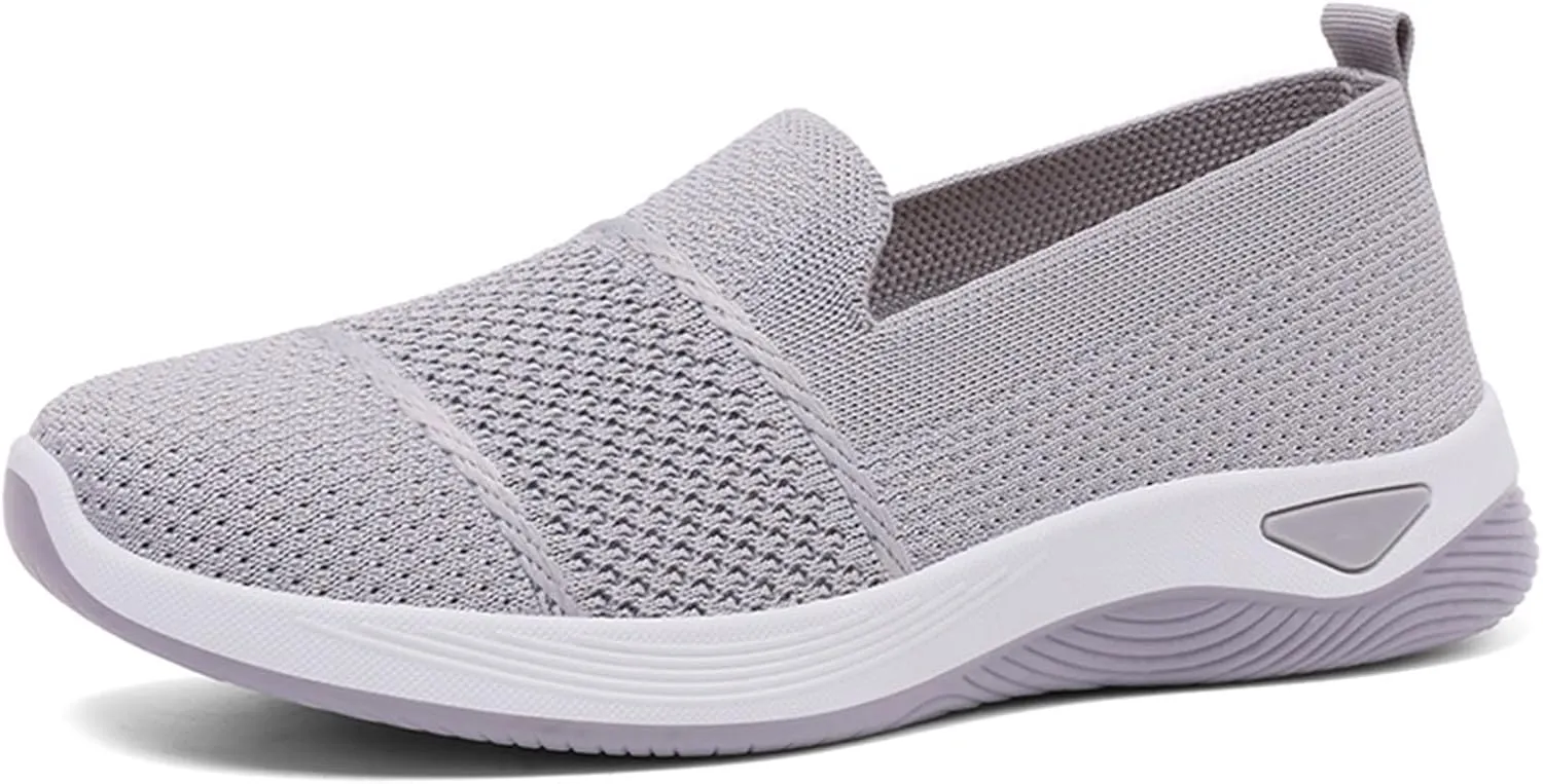 Running Shoes for Women Slip On Versatile Casual Sneakers Comfort Lightweight Sock Shoes Breathable Mesh Shoes