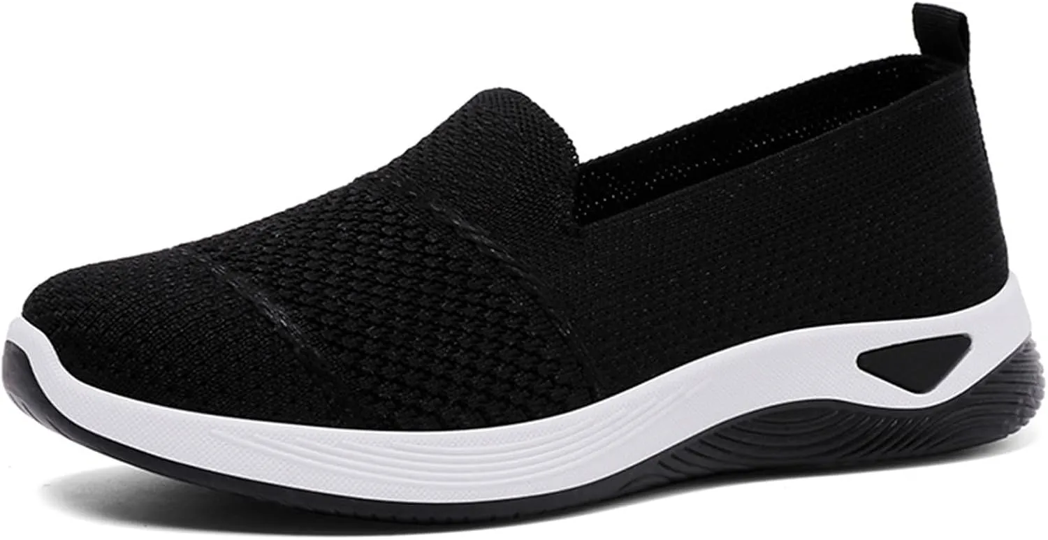 Running Shoes for Women Slip On Versatile Casual Sneakers Comfort Lightweight Sock Shoes Breathable Mesh Shoes