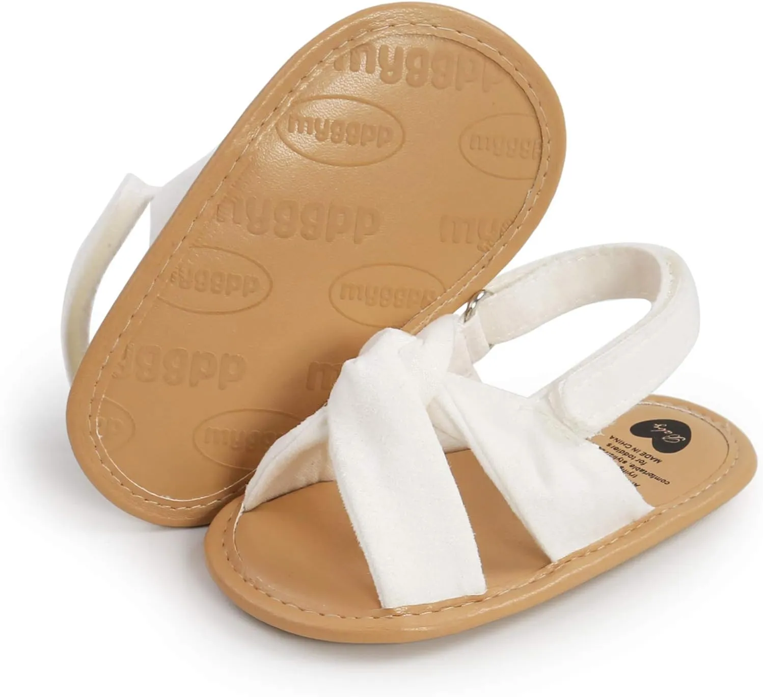 RVROVIC Baby Boys Girls Sandals Premium Infant Summer Outdoor Shoes PU Lightweight Soft Anti-Slip Sole Toddler Prewalker