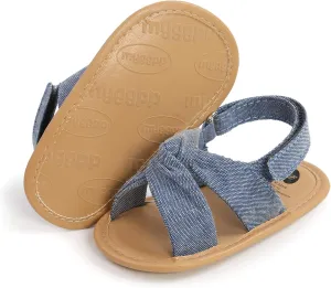 RVROVIC Baby Boys Girls Sandals Premium Infant Summer Outdoor Shoes PU Lightweight Soft Anti-Slip Sole Toddler Prewalker