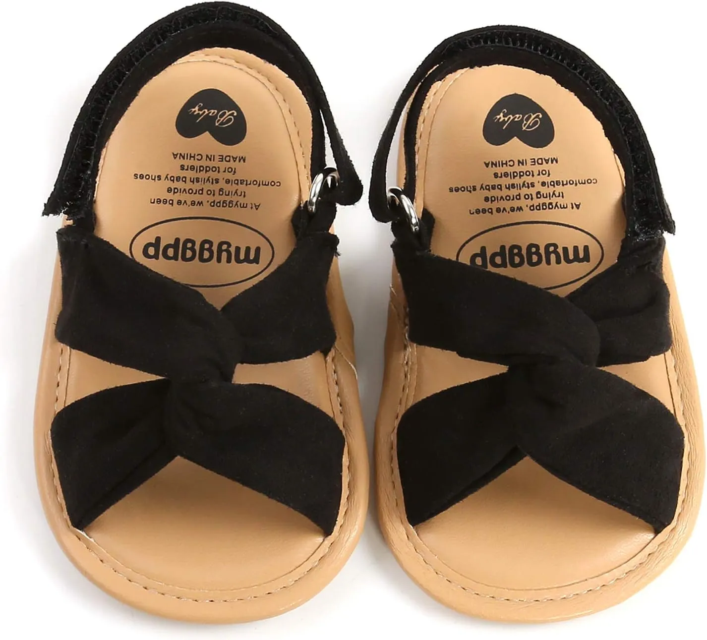 RVROVIC Baby Boys Girls Sandals Premium Infant Summer Outdoor Shoes PU Lightweight Soft Anti-Slip Sole Toddler Prewalker