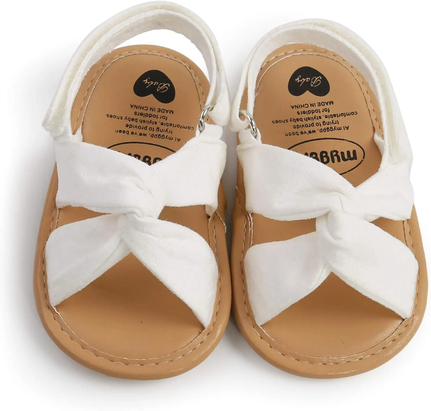 RVROVIC Baby Boys Girls Sandals Premium Infant Summer Outdoor Shoes PU Lightweight Soft Anti-Slip Sole Toddler Prewalker