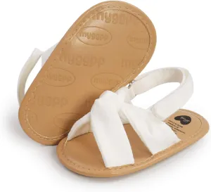 RVROVIC Baby Boys Girls Sandals Premium Infant Summer Outdoor Shoes PU Lightweight Soft Anti-Slip Sole Toddler Prewalker