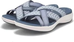 Sandals For Women 2024 Comfortable Orthopedic Slippers Arch Support Slides for Plantar Fasciitis Orthotic Flip Flops