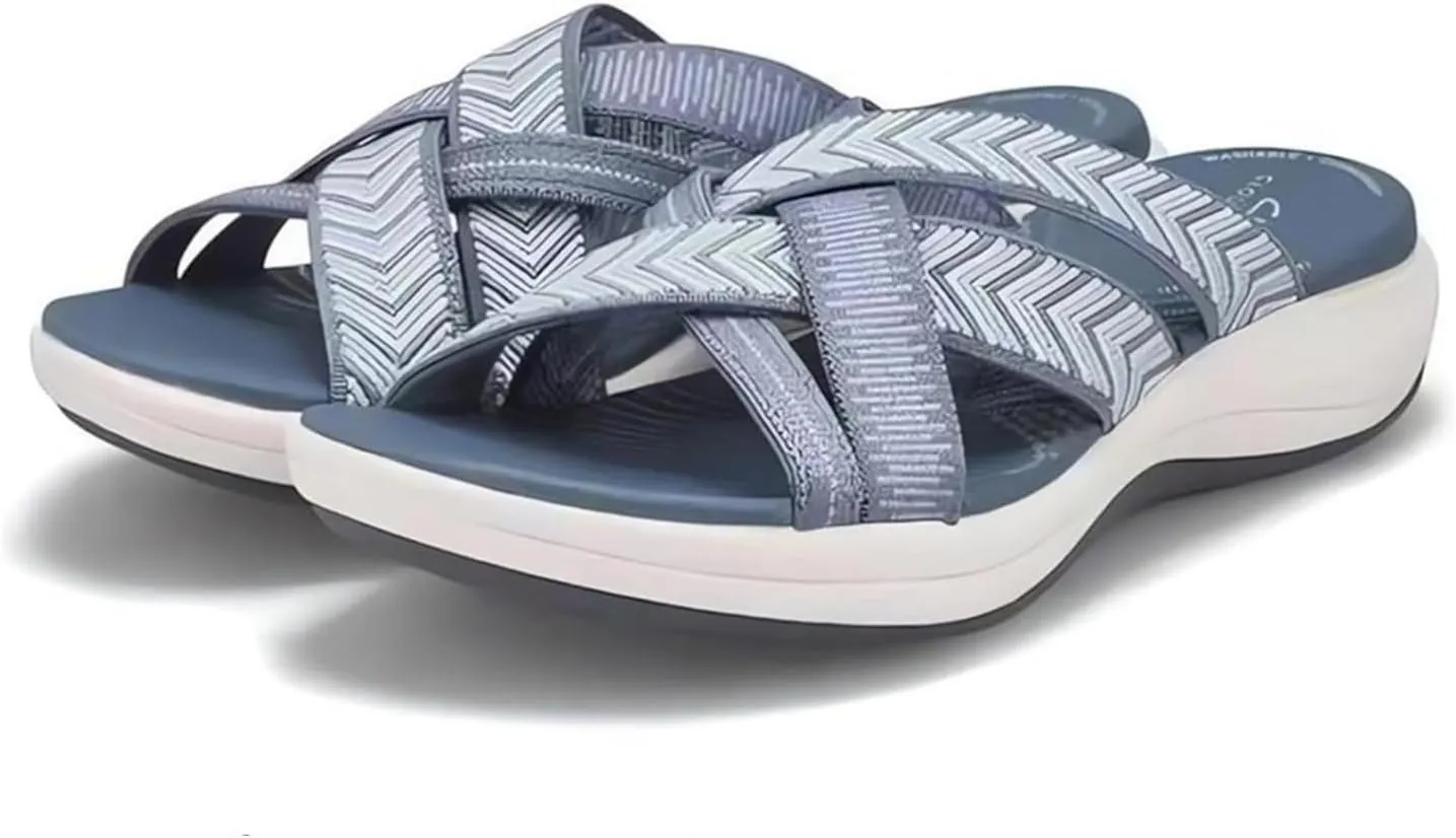 Sandals For Women 2024 Comfortable Orthopedic Slippers Arch Support Slides for Plantar Fasciitis Orthotic Flip Flops