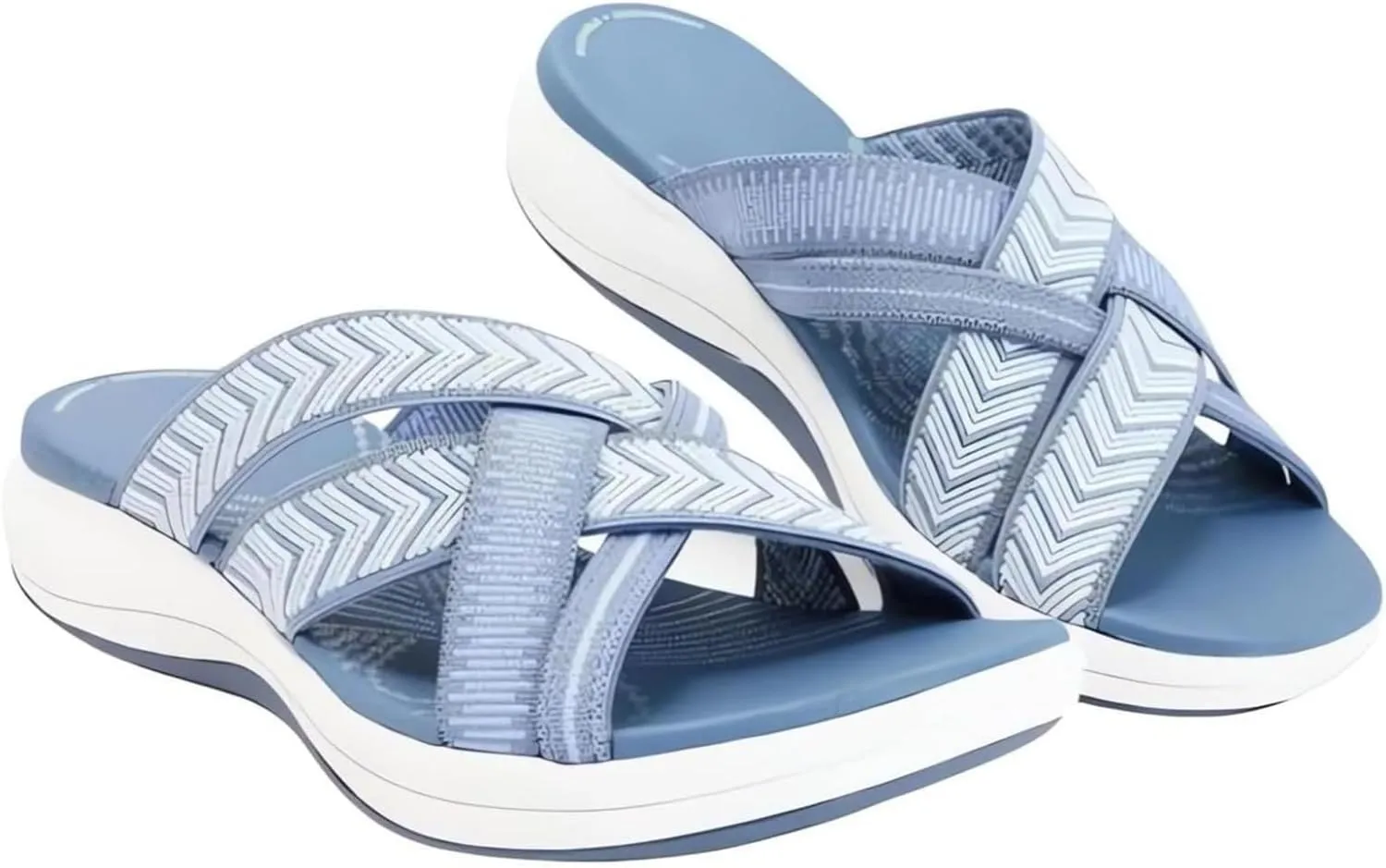 Sandals For Women 2024 Comfortable Orthopedic Slippers Arch Support Slides for Plantar Fasciitis Orthotic Flip Flops
