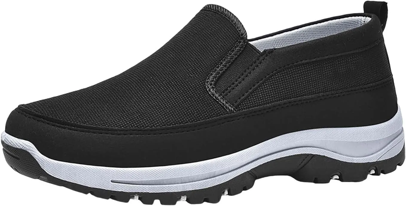 Slip On Shoes Women Sneakers for Women Clearance Women Loafers Closed Back Lightweight Breathable Women's Christmas Shoes Women's Wide Loafers