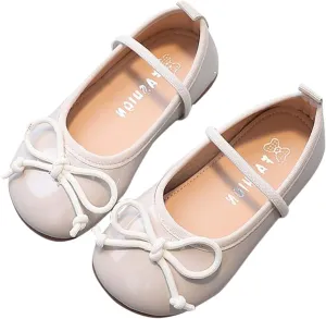 Toddler Kids Mary Jane Flat Shoes Little Girls Dress Ballet Shoes Non Slip Soft Sole Platform Birthday Party Sandals