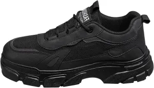 Walking Shoes for Men Mesh Lightweight Breathable Sneakers Waterproof Hiking Shoes Lace Up Non Slip Running Shoes