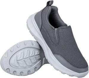 Walking Shoes for Men Mesh Walking Shoes Breathable Lightweight Running Shoes Slip On Casual Sneaker for Women