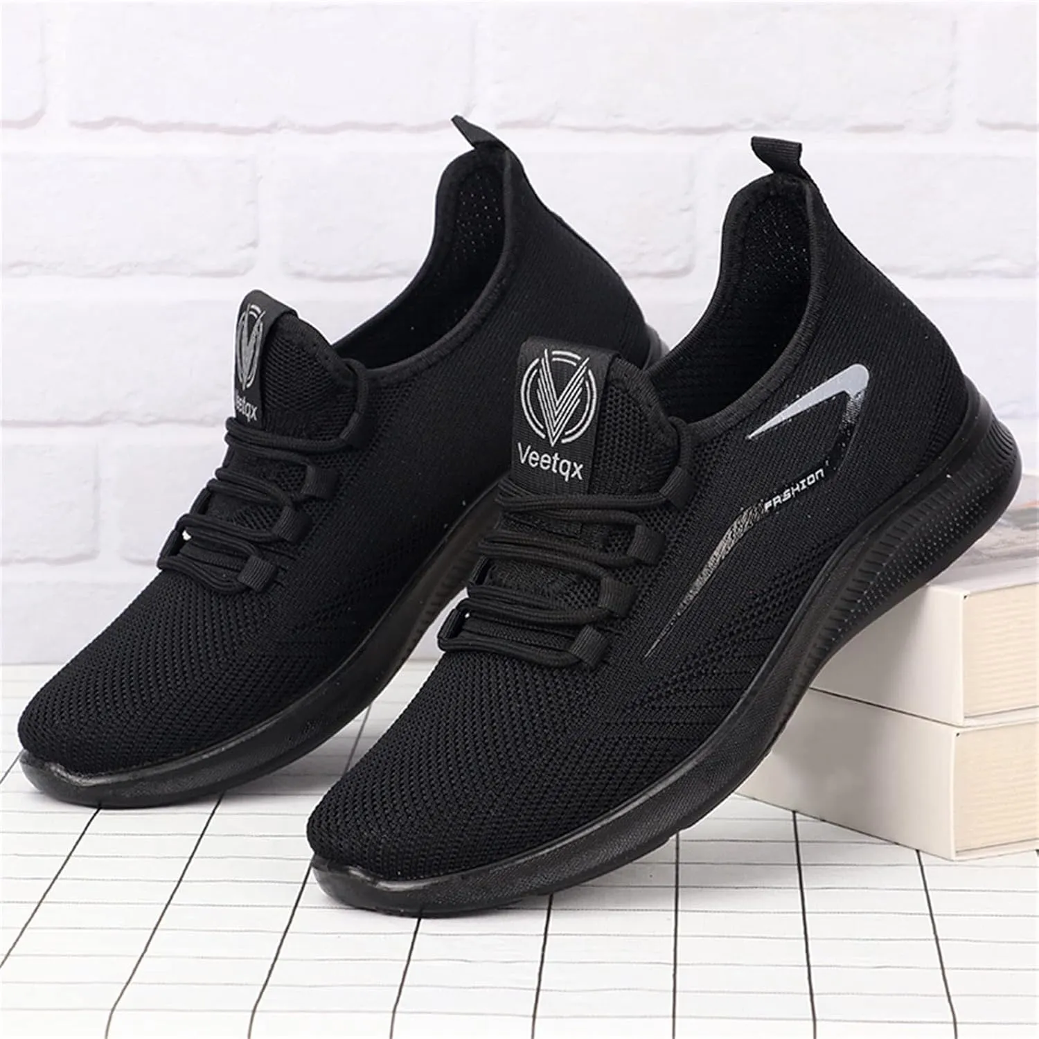 Women Walking Shoes Sock Sneakers Slip-On Breath Running Shoes for Men Boots Men Casual Dress Shoes Waterproof Sneakers Waterproof Tennis Shoe White Loafers