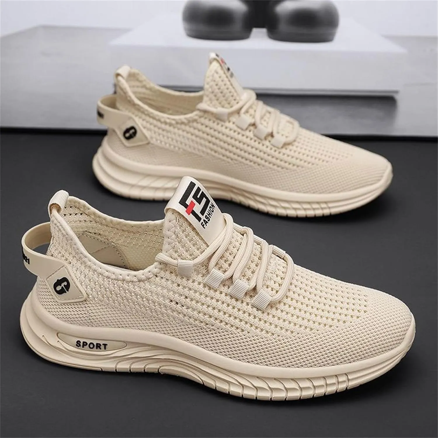 Women Walking Shoes Sock Sneakers Slip-On Breath Running Shoes for Men Boots Men Casual Dress Shoes Waterproof Sneakers Waterproof Tennis Shoe White Loafers