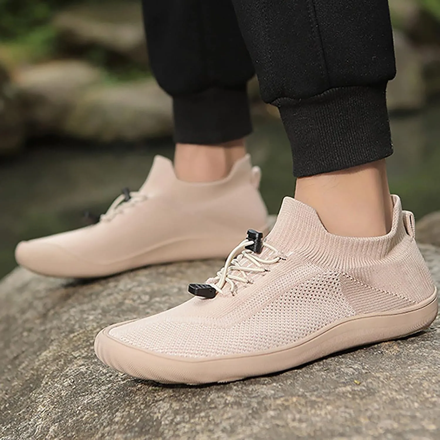 Women's Slip on Sneakers Shoes Woven Orthopedic Running Shoes for Men Comfortable Casual Dress Shoes Wedge Sneakers Steel Toe Tennis Shoe Loafers Dress Shoe