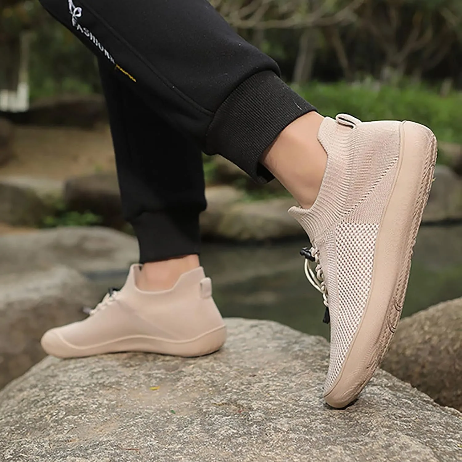 Women's Slip on Sneakers Shoes Woven Orthopedic Running Shoes for Men Comfortable Casual Dress Shoes Wedge Sneakers Steel Toe Tennis Shoe Loafers Dress Shoe