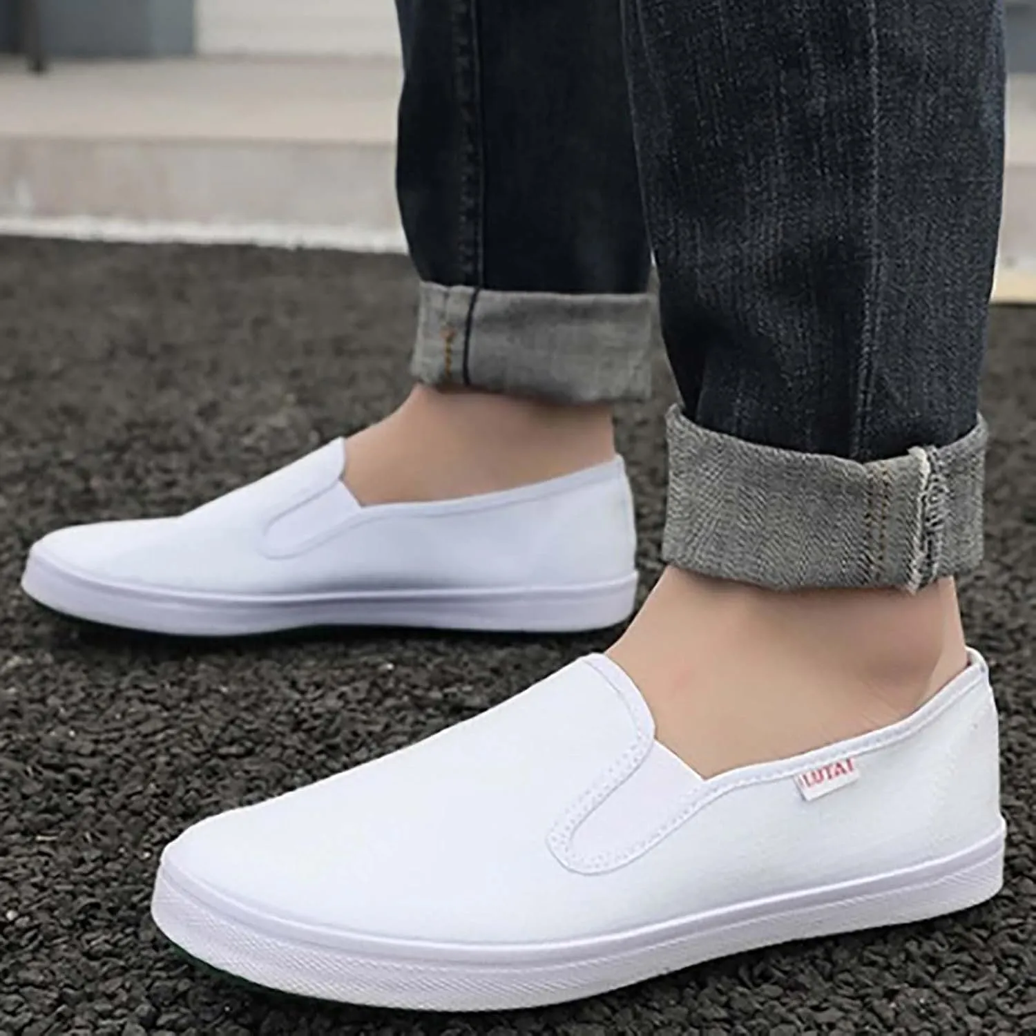 Women's Sneakers Bowling Shoes Men Men's Wide Minimalist Barefoot Sneakers Loafers for Women Casual Loafers for Men Dress Sneakers Men Slip On