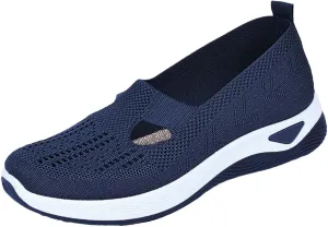 Women's Woven Orthopedic Breathable Soft Shoes Mens Tennis Shoes High Top Casual Tennis Shoes Fashion Sneakers 2025 Tennis Shoe Loafers Casual Slip On
